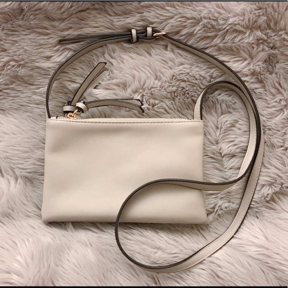 Gray Crossbody Bag
